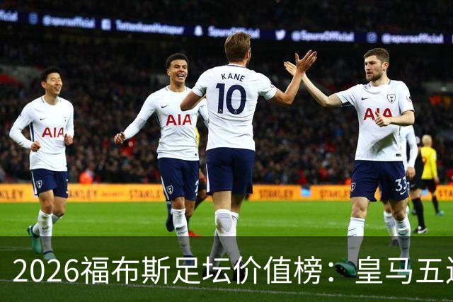 2026福布斯足坛价值榜：皇马五连冠，巴萨紧追其后